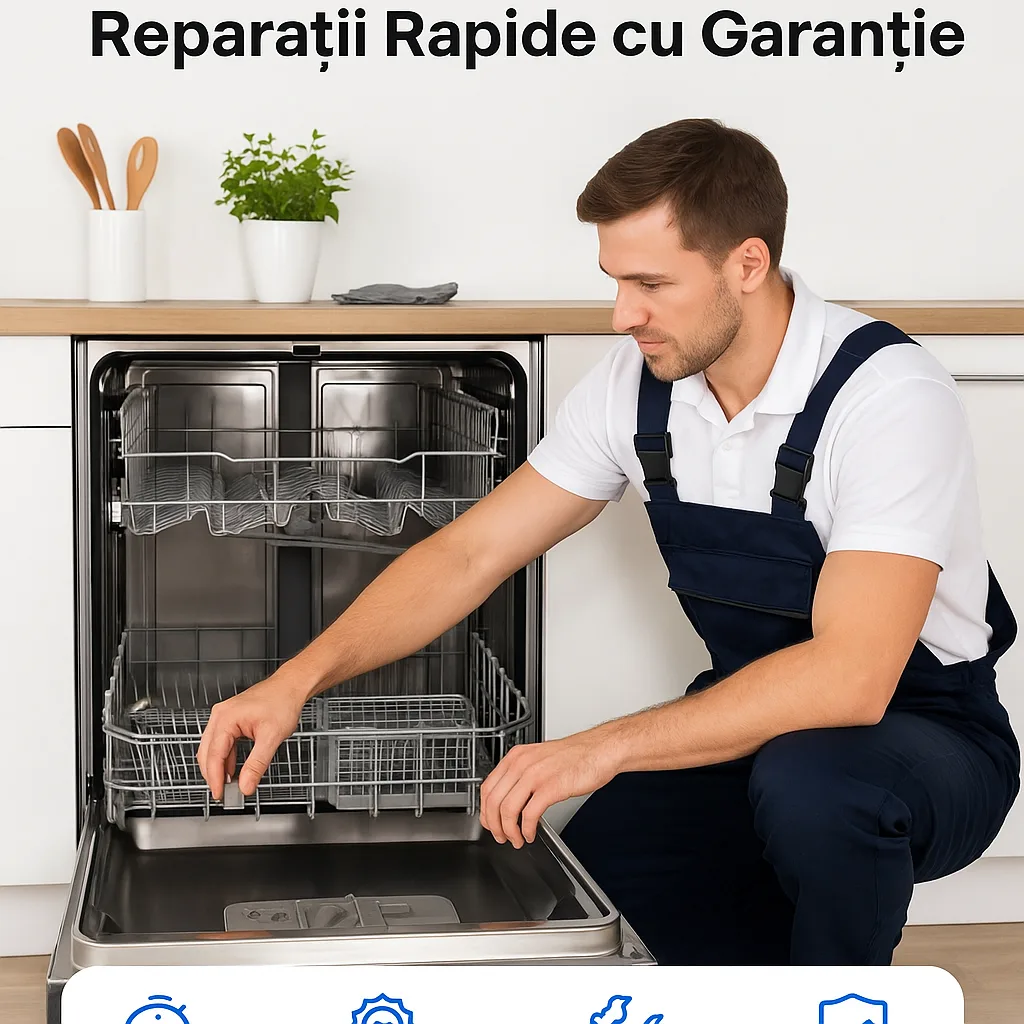 Piese originale pentru mașini de spălat vase în București - componente certificate și trusă de scule